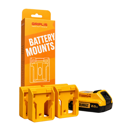 DeWALT 18V Batterifester – 4 stk.