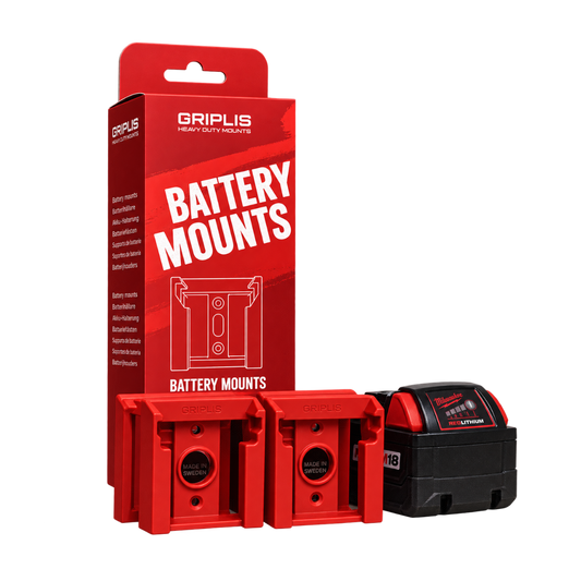 Milwaukee M18 Batterifeste – 4 stk.