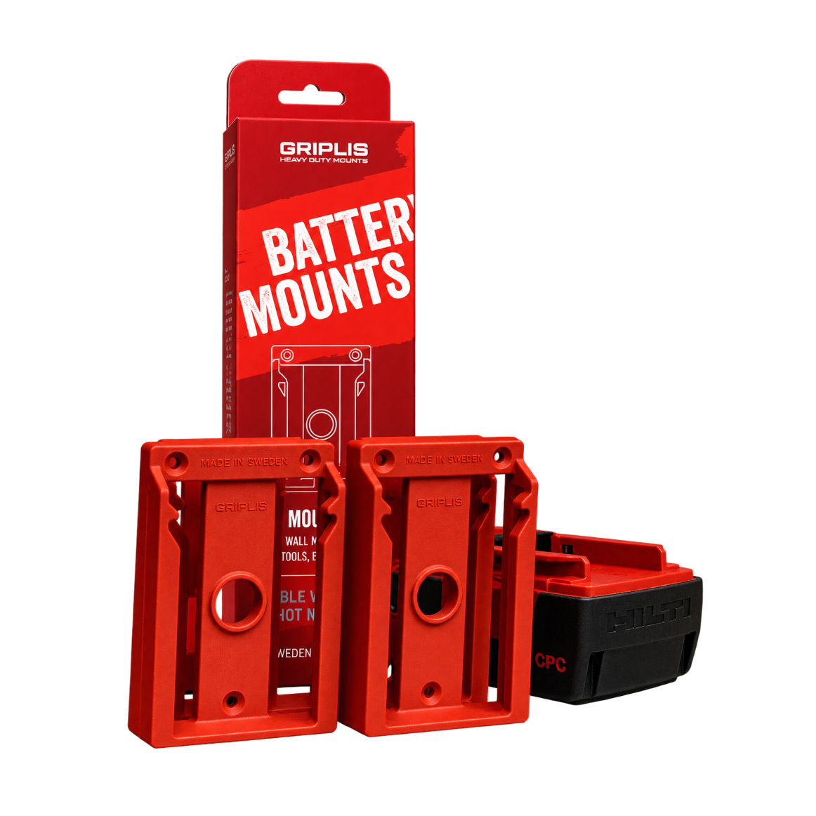 Hilti B22 Battery Mounts 4 - pcs (Not Nuron)