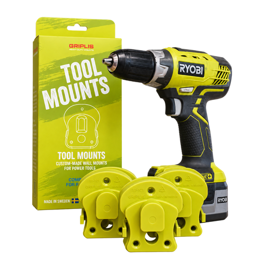 Ryobi 18V Verktøyfester – 4 stk