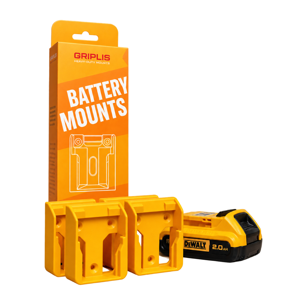 DeWALT 18V Batterifester – 4 stk.