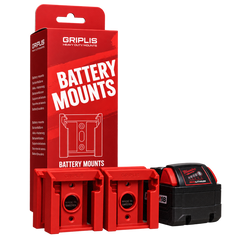 Milwaukee M18 Batterifeste – 4 stk.